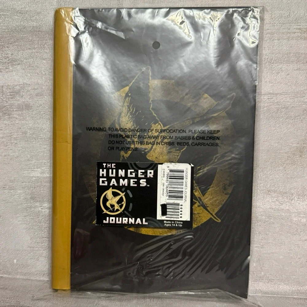 NECA Hunger Games Notebook Mockingjay Logo Scholastic Pre-Movies 2008 Vintage‎